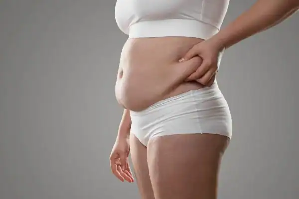 The Hidden Connection: How Stress Shapes Your Fitness and Body Composition 1 Image of stress belly Birch How Lipo 360 can help manage your symptoms